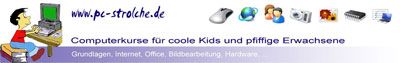 PC-Strolche.de - Kurse für clevere Kids und pfiffige Erwachsene